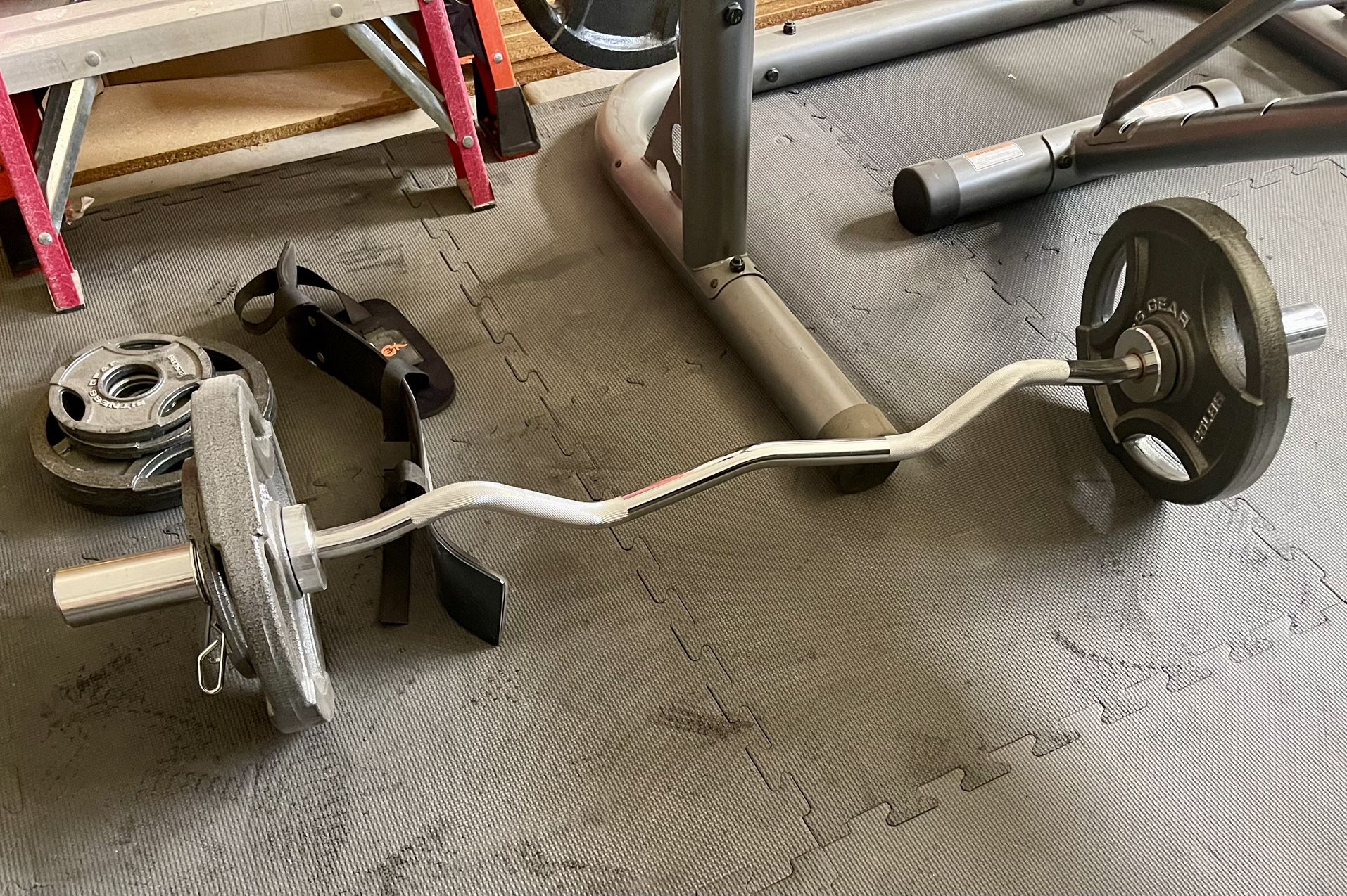 Olympic Curl bar, 350lb Max Weight Limit