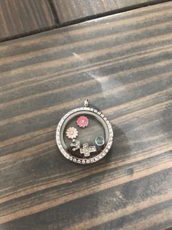 Origami owl locket 12.00 charms 4.00 ea