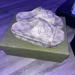 gucci platform men beige