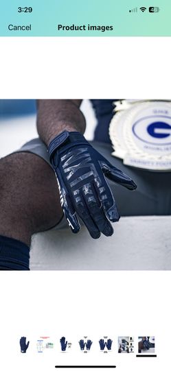 Nxtrnd G1 Youth Football Gloves, Kids Sticky Receiver Gloves