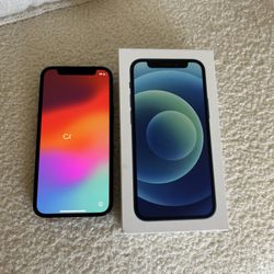 Apple iPhone 12 mini - 64GB - Blue (Verizon UNLOCKED ) - Very Good Condition