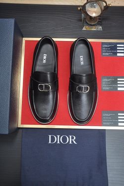 Dior CD Men’s Leather Shoes With Box 2026 New