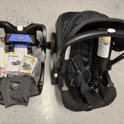 Doona Car Seat & Stroller, Nitro Black - All-in-One Travel System