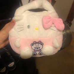 Hello Kitty Hand Bag Very New Comes From Hello Kitty Store It’s Self 