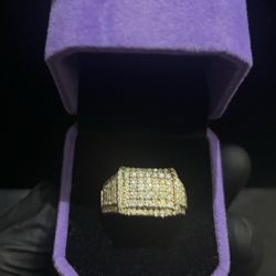 Natural Men’s Diamond Ring 