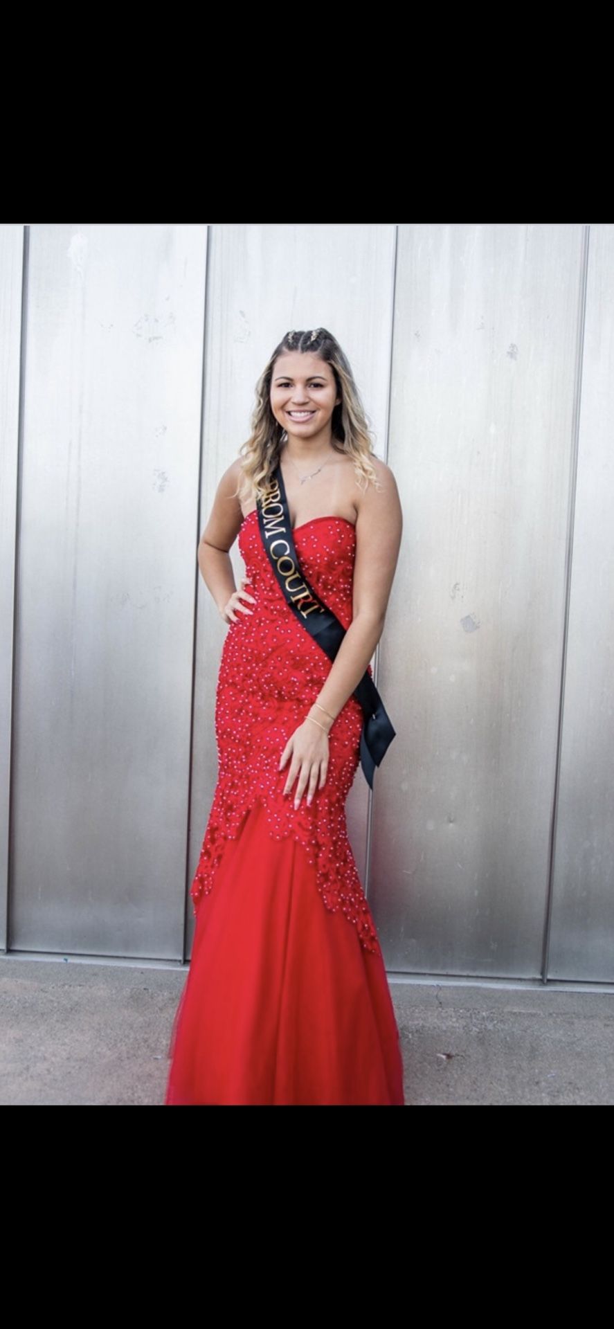 Red prom/ homecoming dress