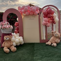 Backdrops / Baby Shower Set Up