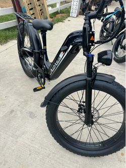 Brand new e-bike 34mph two seats