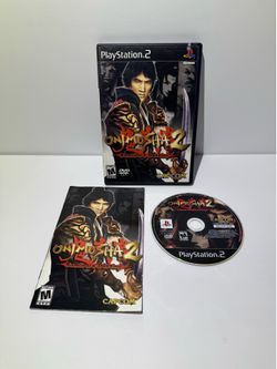 Onimusha 2: Samurai's Destiny PS2 PlayStation 2, Complete In Box - Tested Works