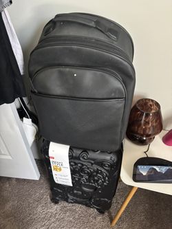 Mont Blanc Leather Back Pack Used Maybe 5 Times My Loss Your Gain Original Price $1800