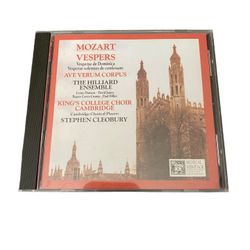 Cd- Wolfgang Amadeus Mozart, The Hilliard Ensemble 