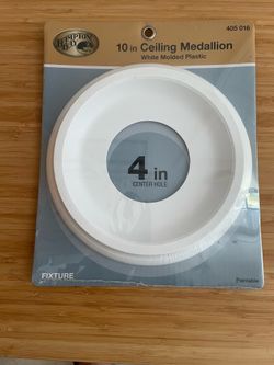 Hampton Bay 10-inch Ceiling Medallion