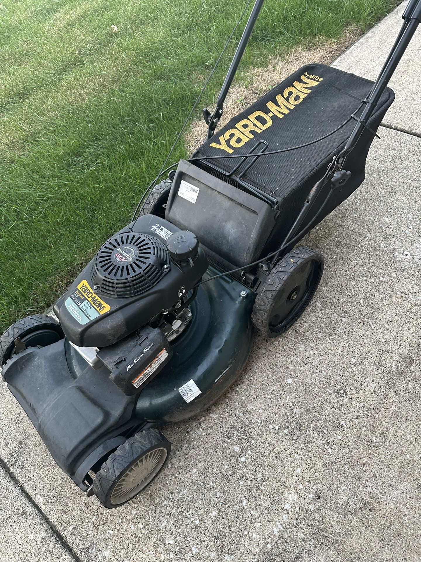 Honda Powered Lawnmower