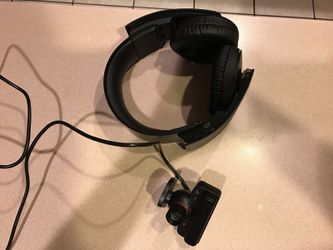 PlayStation headphones and camera