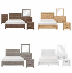 $450 bedroom set not including mattress and chest and box spring