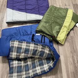 Sleep Bags With Great Condition Great For Camping 