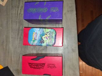 Pokémon cards, sleeves, etc