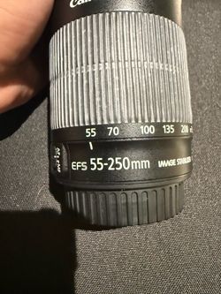 Cannon EFS 55-250mm lens