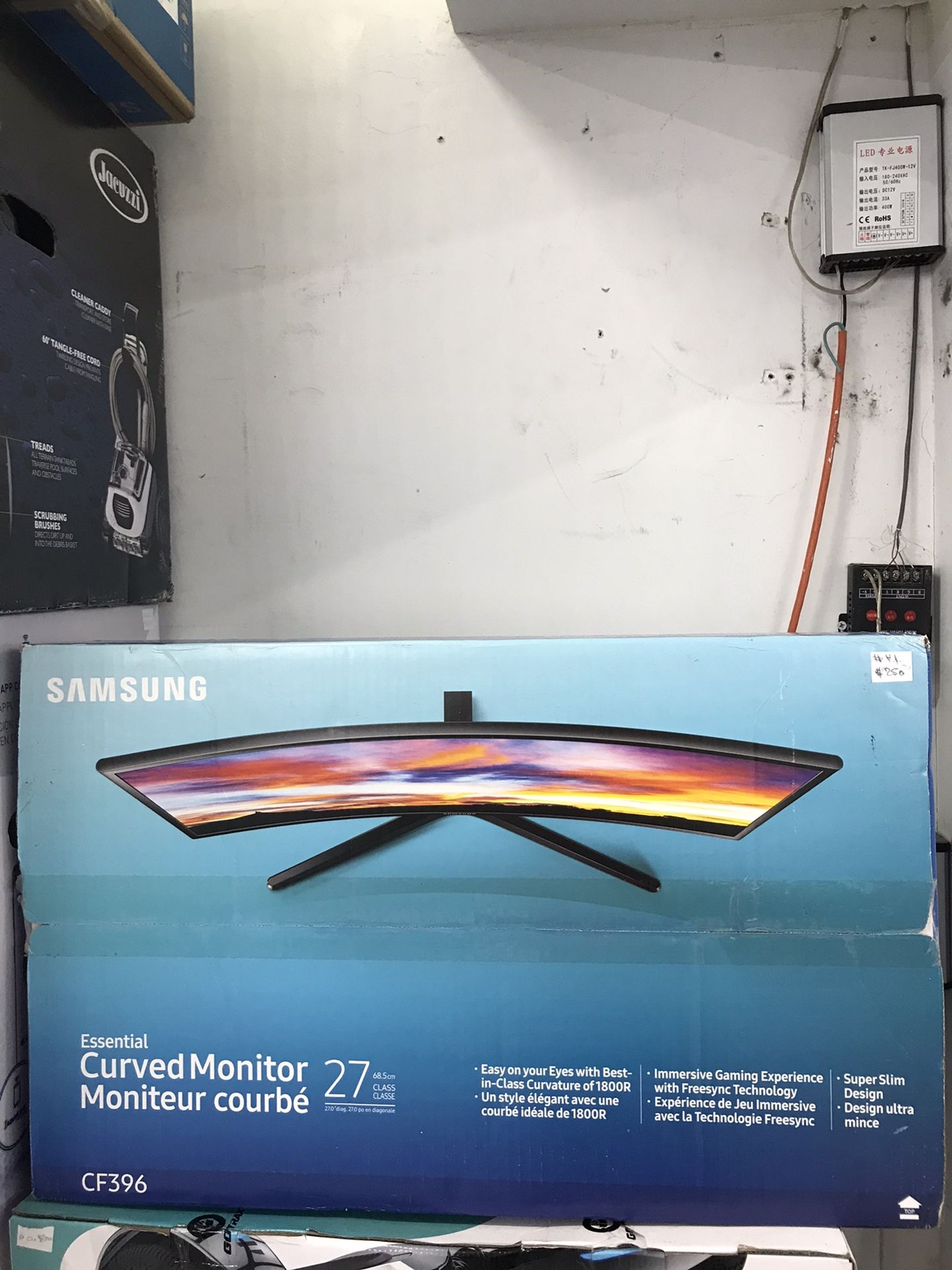 Samsung Curved Monitor $30 Down