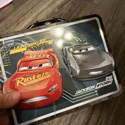 Small Lightning McQueen Lunchbox Metal 