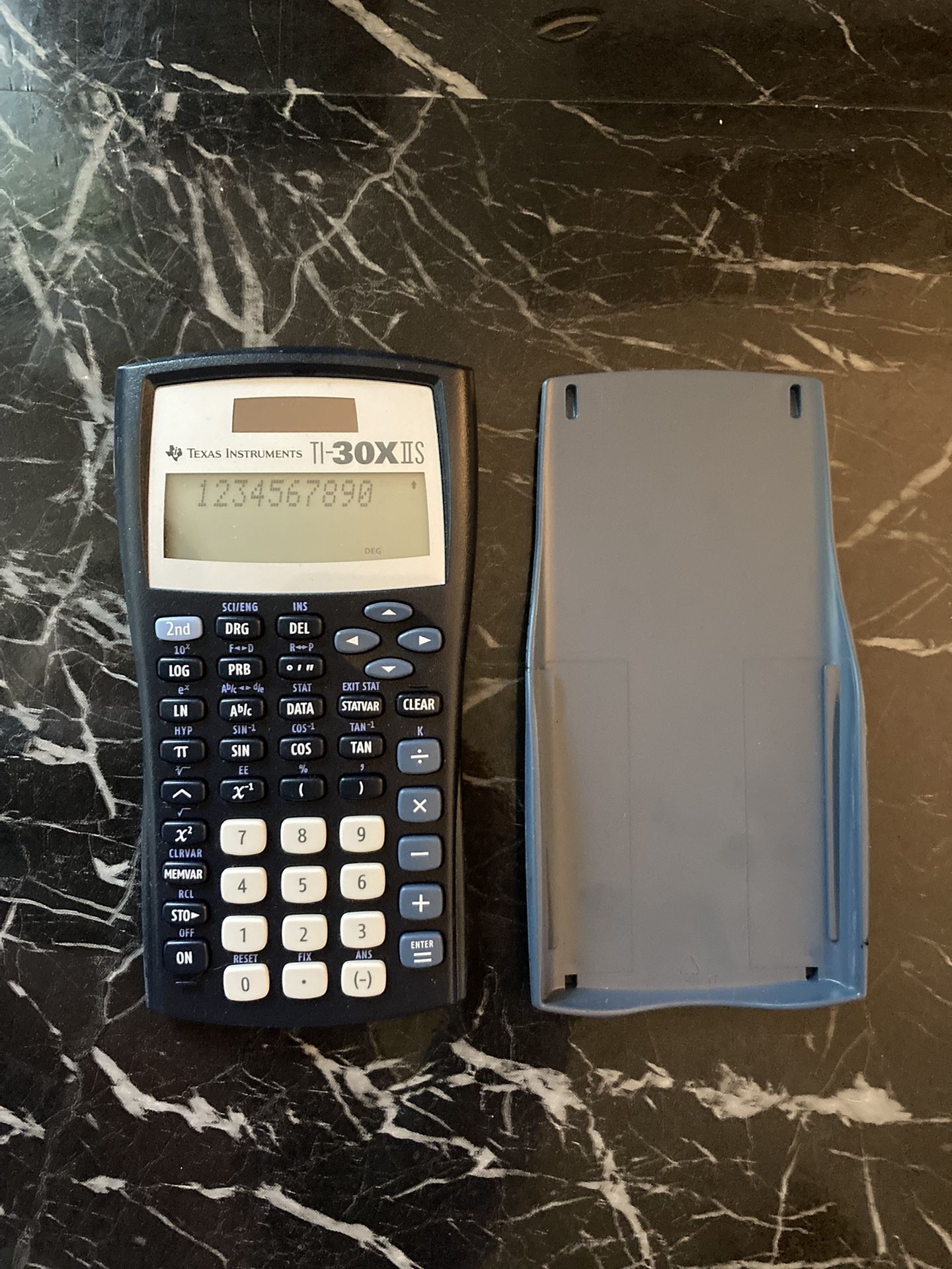 Texas Instruments TI-30X IIS Scientific Calculator – Works Great w/ Cover
