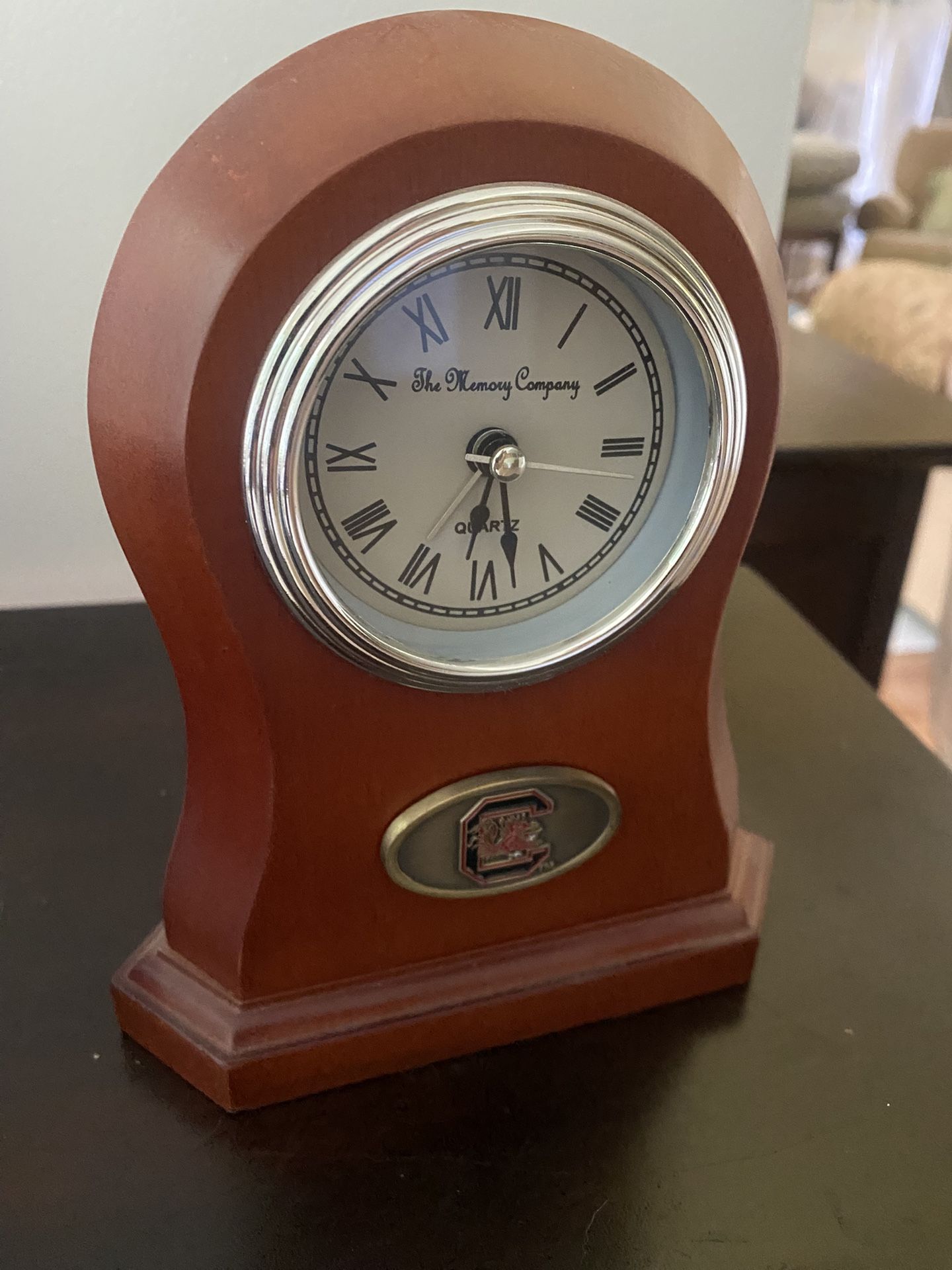 SOUTH CAROLINA GAMECOCKS DESK CLOCK