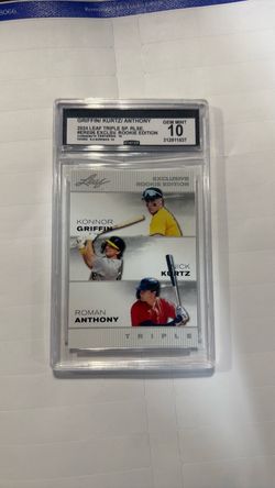 Griffin/Kurtz/Anthony rookie ccg gem mint 10
