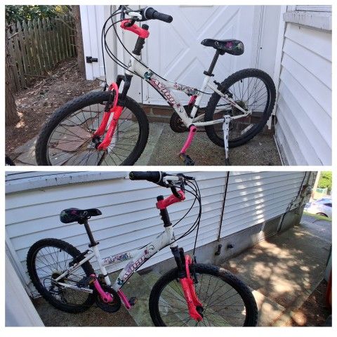 Womans Moutain Bike Front Suspention