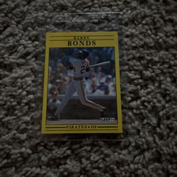 1991 FLEER #33 BARRY BONDS PIRATES Near MINT