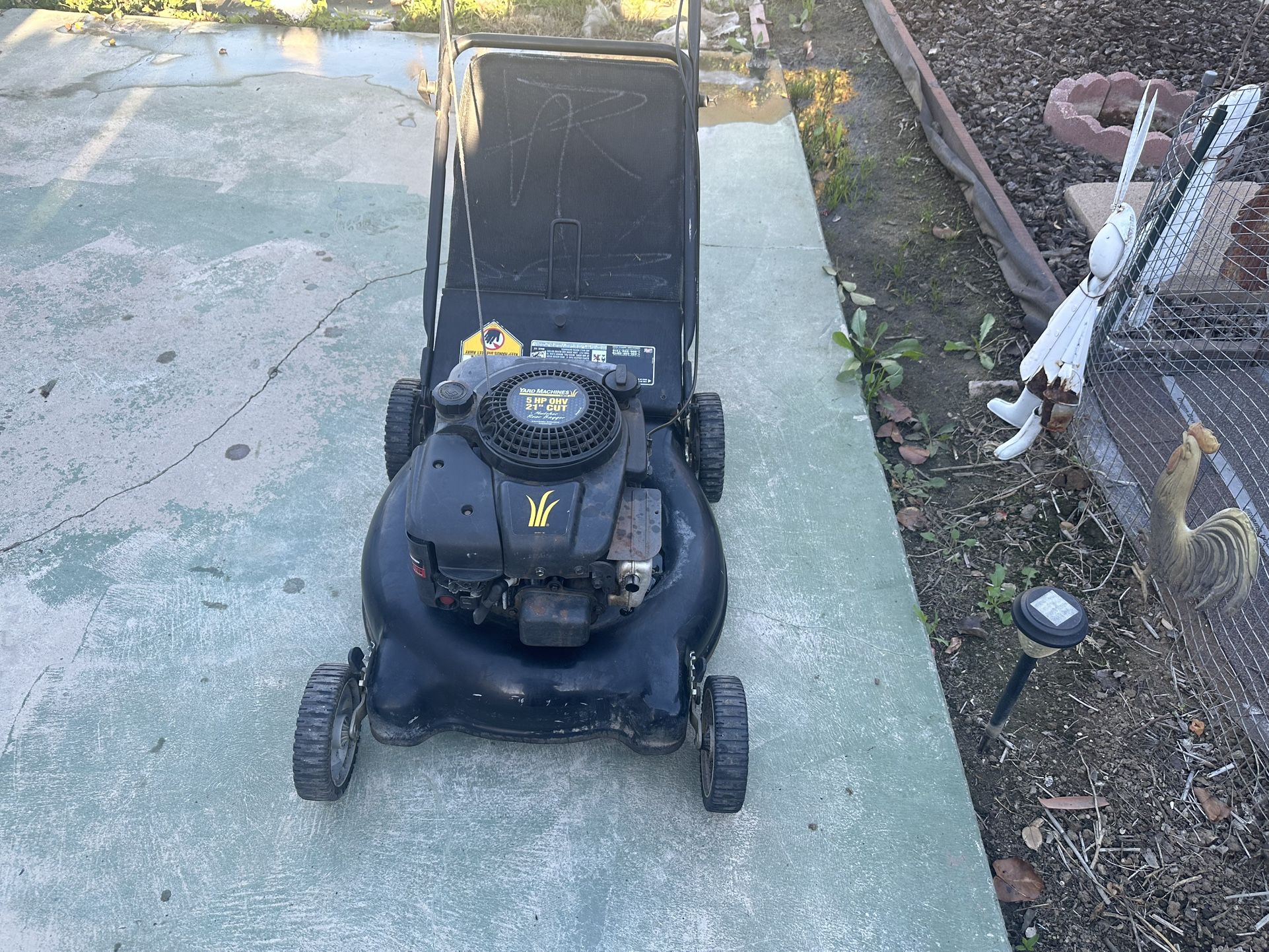 Lawn Mower And Weed Eater