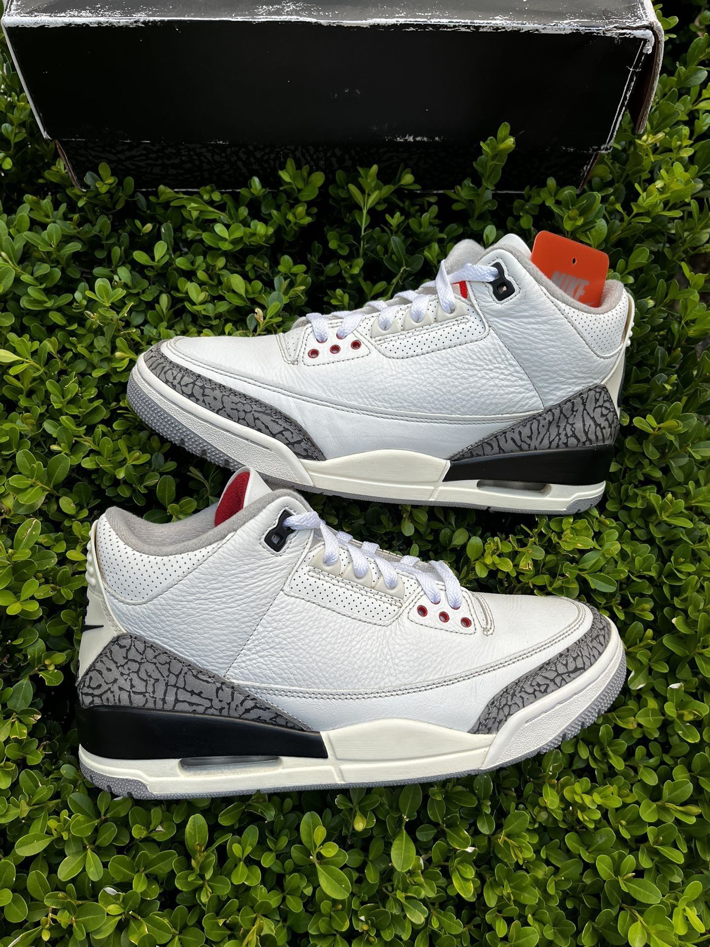 Size 9 - Jordan 3 Retro Mid White Cement Reimagined