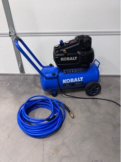 Kobalt 8 gallon 150psi air compressor.