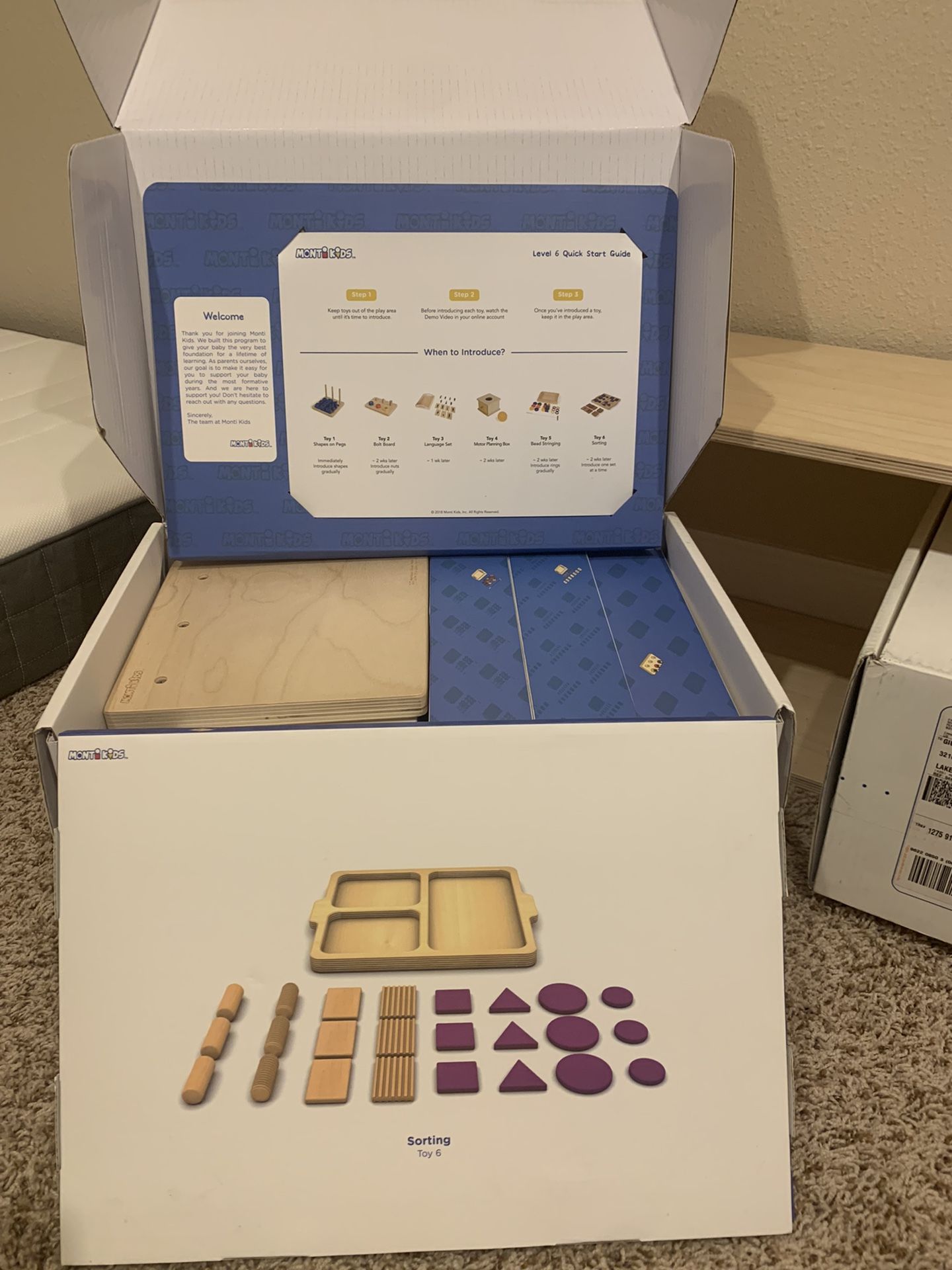 Monti Kids *original* Level 6 Montessori Kit