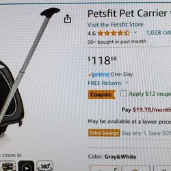 BRAND NEW NEVER USED DOG CARRIER