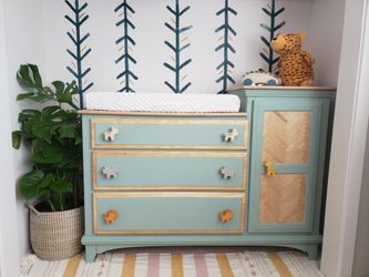 Safari Themed Changing Table Dresser 