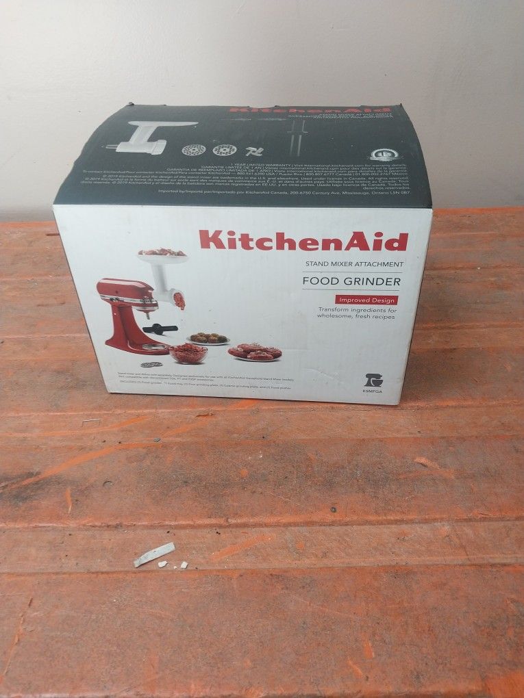 Brand New Kitchen Aid Mixer Food Grinder Attachment