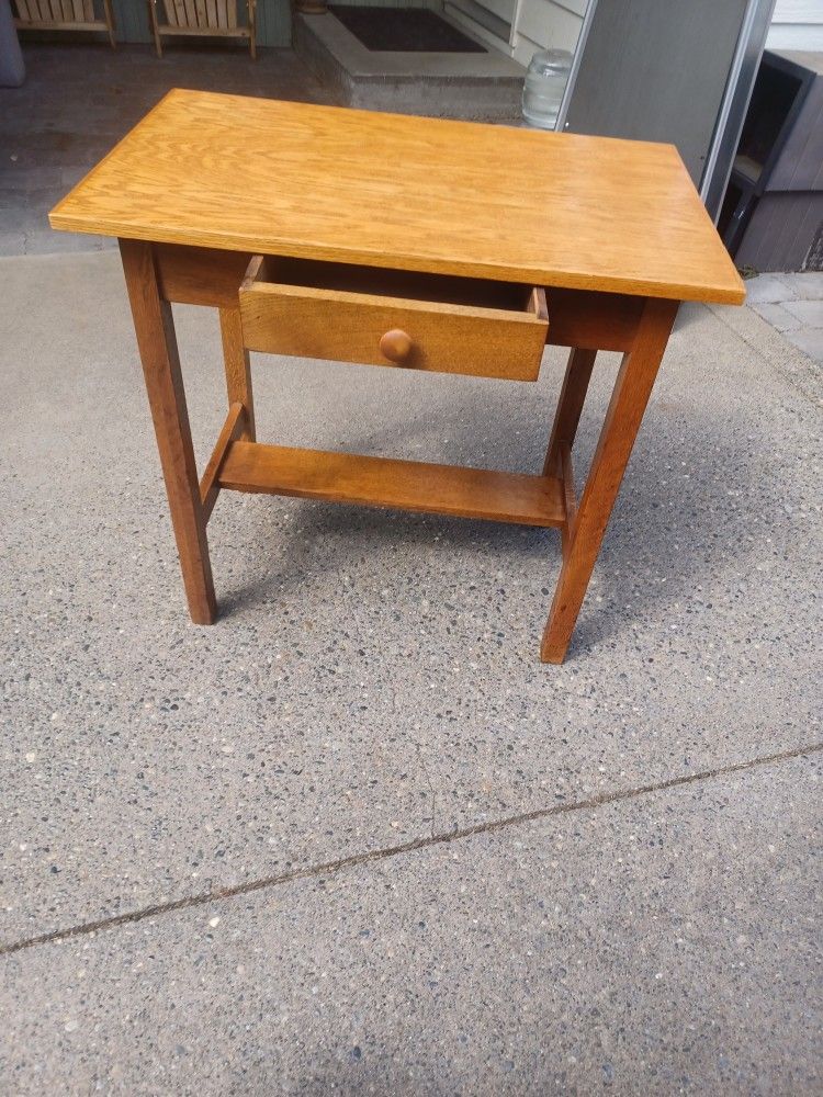 Side Table With Drawer