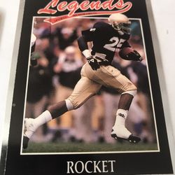 Ismaili  Rocket  Legends Card 1991