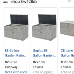 New In Box Garden Shed Box