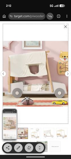 Car jeep bed kid