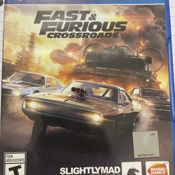 Fast & Furious Crossroads PS4