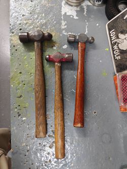 Vintage Tools Ball Peen Hammers Craftsman Mac Snap-on Matco Hotrod Muscle Car