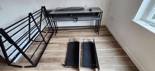 Full size wrap-around bed frame with storage drawers - NEED GONE ASAP