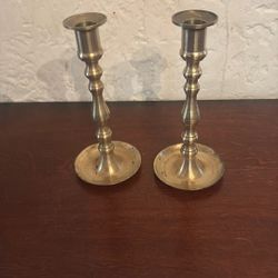 Brass Candle Holders 