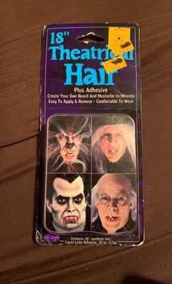 18 inch theatrical hair