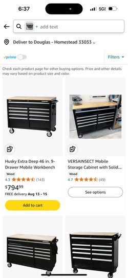Huski Tooll Car 9 Drawer