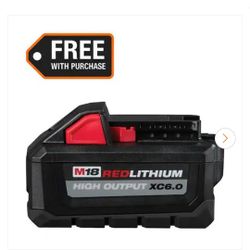 M18 18-Volt Lithium-lon High Output Battery Pack 6.0Ah