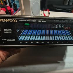 Kenwood KGC-9044 Graphic Equalizer Spectrum Analyzer Car Audio Signal Processor