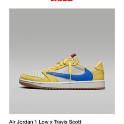 Air Jordan 1 Low x Travis Scott