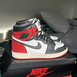 Jordan 1 “Satin Black Toe” & Nike Dunk Sz 9.5